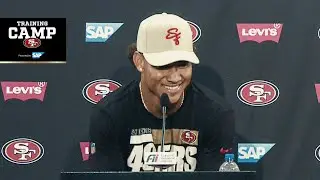 Trey Lance Recaps Start to First NFL Training Camp | 49ers