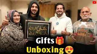 Meeting Rajab Butt Family😍 || Unboxing Gifts🎁 and Sharing Moments | Liger's Vlog #rajabfamily #vlog
