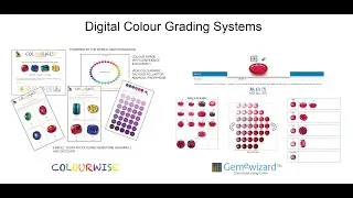 Digital grading systems: ColourWise and Gemewizard.