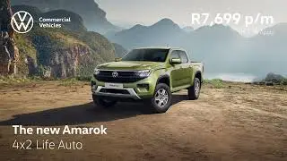 The new Amarok Life 4x2 Auto - August 2025 Special Offer
