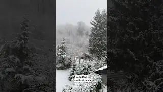 Rucni rad by Deda Radi - Dedina kucica, Zagreb. Jutros idila na planini kod Dede&hellip; 🤠❄️