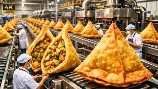 Satisfying Samosa Factory Process 🥟 | Advanced Automation