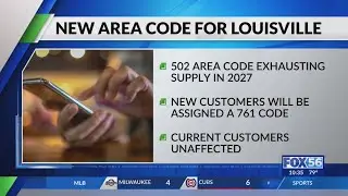 New area code coming to Louisville