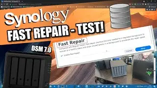 Synology DSM 7 - Fast Repair Test