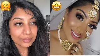 DETAILED ASIAN BRIDAL MAKEUP TUTORIAL!
