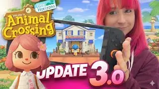 Aggiornamento GRATUITO Animal Crossing New Horizons 2026! Update 3.0 Nintendo Switch 1&2