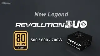 ENERMAX Revolution DUO Series, The Dual-Fan Power Supply With Active and The Strongest Ventilation