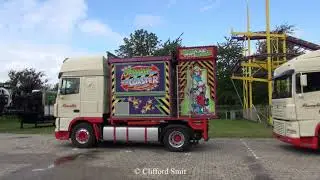 Kermis Hoorn 2021 Transport en opbouw deel 1
