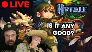 🔴LIVE - HYTALE - IS THIS GAME GOOD?