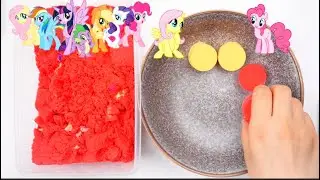 Fed's Sandcastle: Crushing 7% Rate Hikes into Meditative Rainbow Dunes 🏦#asmr #ColorMixing