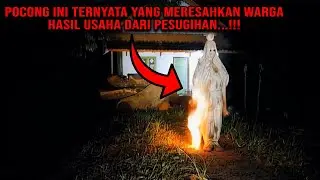 BAKAR POCONG PESUGIHAN DI DEPAN KAMERA TERNYATA PEMILIKNYA MARAH...!!!