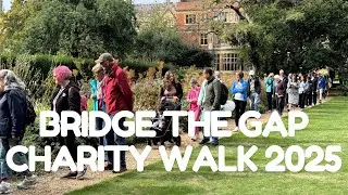 Bridge the Gap Charity walk 2025, Arthur Rank Hospice, Romsey Mill
