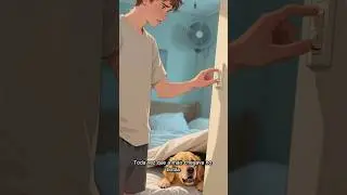 O cachorro N&Atilde;O deixava ele ligar o ventilador #terror #historia #misterio