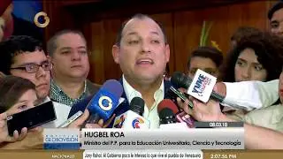 Hugbel Roa: Hemos incrementado un 20% en planes de formaci&oacute;n y carreras universitarias
