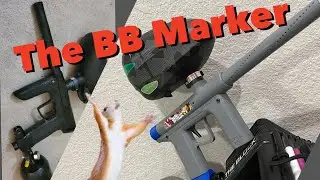 Paintball marker that shoots Airsoft BBs!