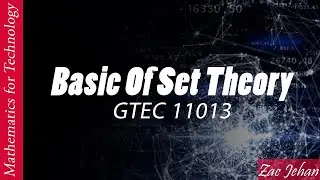 Basic Of Set Theory (GTEC 11013)
