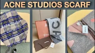 ACNE STUDIOS SCARF - my photos & videos