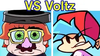 Friday Night Funkin' VS Voltz FULL WEEK + Cutscenes & VS Boyfriend Story Animation (FNF Mod/Hard)