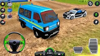 Real Coach Van Driving Games | Public Transport Minibus Offroad Driving VideoGame | Android GamePlay
