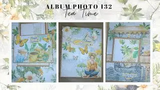 ☕ALBUM 132 - Tea Time de @FlorjuDesigns -  présentation (94 espaces photos)