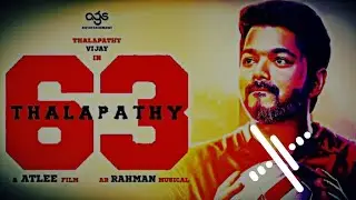 Verithanam ( Thalapathy 63 ) theme music Bgm | Thalapathy Vijay | Atlee