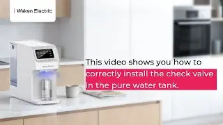 007-How to correctly install the check valve in the pure water tank?