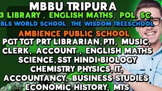 8 library PTI CLERK ACCOUNT PGT TGT PRT nurse clerk pa hindi english maths science sst school jobs