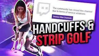 MINI GOLF CHALLENGE | Losers HANDCUFFED | Abuselie LEWD