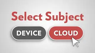 (NEW!) Select Subject Cloud Service | Photoshop