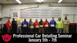 Detail King Professional Car Detailing Seminar &ndash; January 5th - 7th