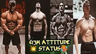 👿gym tik tok video🍁attitude status song❤️‍🔥attitude song status⚠️bodybuilding attitude status🍁 gym🫀