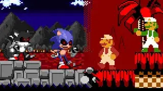FNF Crash Console Crash But Its Sonic.EXE & Tails.EXE (Remix)