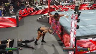 Baron Corbin Challenges Seth Rollins for the Intercontinental Gold on RAW 2026 WWE 2K24
