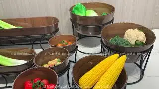 buffet food display stand for catering