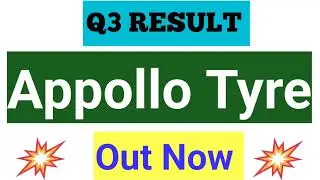 Apollo Tyres q3 2026 Results today. Apollo Tyres latest results news today 