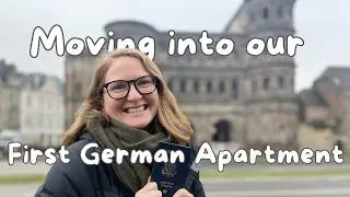 Our NEW home in Germany! | Second hand furniture, visas, minimal move