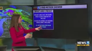 Lyrid meteor shower visible in West Michigan Tuesday morning