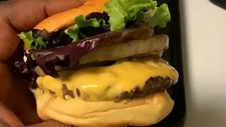 Cheeseburger With Fried Onions | Rolling With The Pham