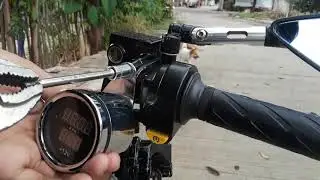 RPM GAUGE with VOLT METER easy INSTALLATION for Raider 150 carb