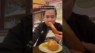 #Bockwurst (Sausage)only for 2,80 &euro; in Quedlinburg,Town in #Saxony-Anhalt #Bockwurst nur f&uuml;r 2,80 &euro;