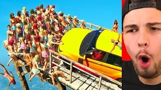 Die SCHWERSTE GTA 5 nicht LACHEN Challenge