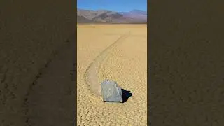 The Mystery of the Moving Stones! #facts  #stone #california