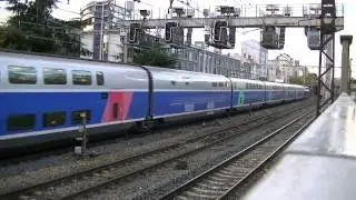 BB 60000 fret+BB 75000 fret+6 trains ter+6 trains TGV &agrave; Lyon