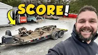Parts Score! Truck Honey Hole! What can we find?