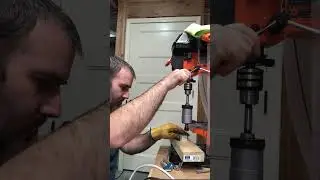 Reversing tap head in action! Life saver when it comes to tapping 100&rsquo;s of holes!