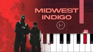 Twenty One Pilots - Midwest Indigo (Piano Tutorial)