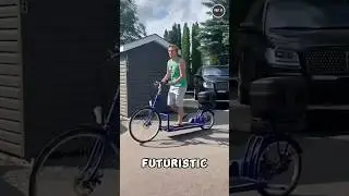 Ты идёшь пешком, а этот велосипед едет 🤯
