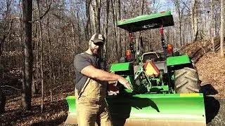 The Big Scrape! Bobcat Skid loader..building campsite areas..and finishing up the new gravel road!