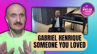 DUDE IS SIMPLY A SUPERIOR SINGER!!! | Gabriel Henrique - Someone You Loved - Reaction