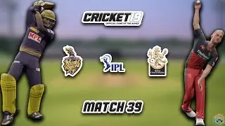 IPL 2020 Match 39 KKR vs RCB Highlights - IPL Gaming Series - Cricket 19